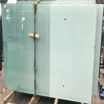 シルクスクリーン印刷された建築用ガラス